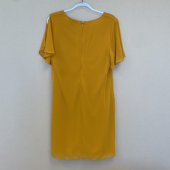 Thalia Sodi Gold Dress • Sz M - Picture 4 of 11